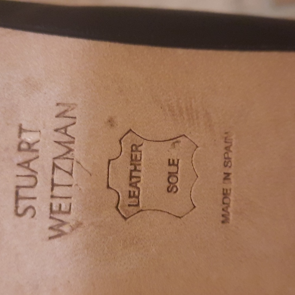 Stuart Weitzman Black Ballet Flats size 5 - Picture 7 of 7